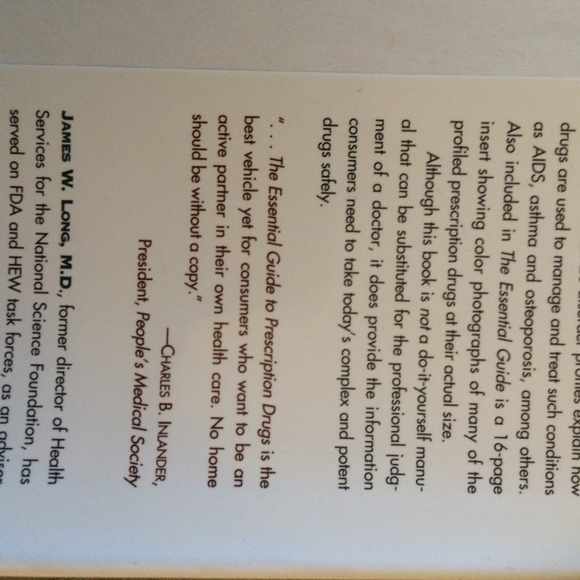 Vintage Hardcover: The essential guide to prescription drugs. Informative - Picture 5 of 13